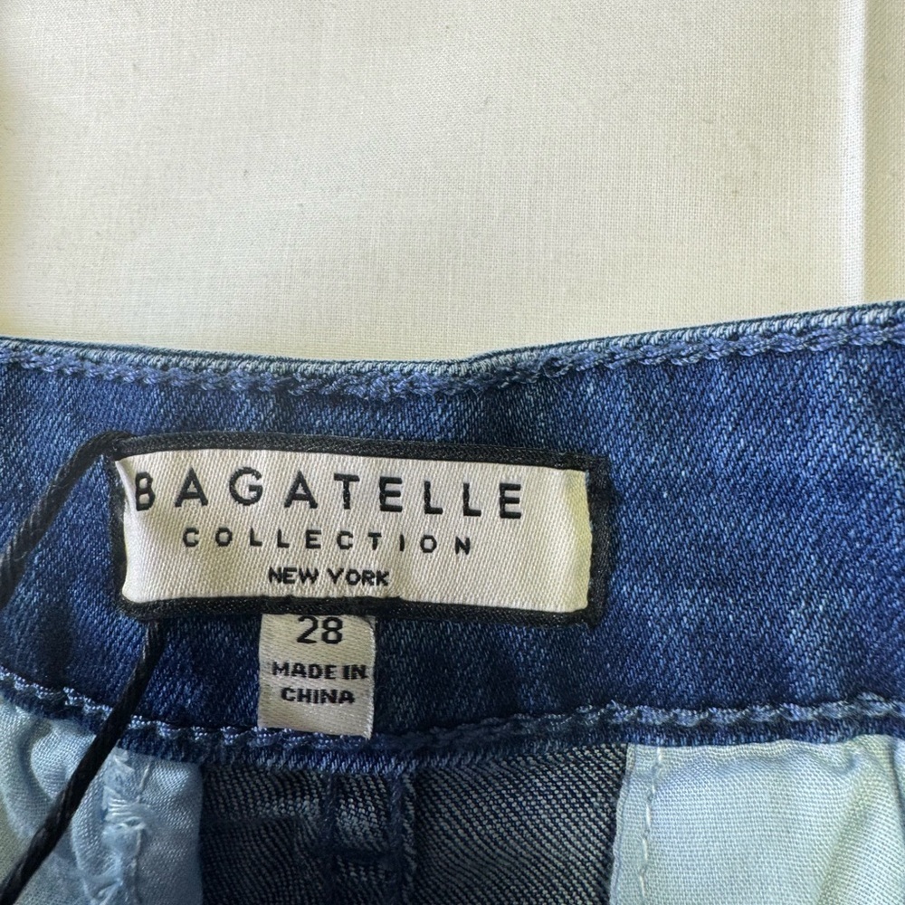 Bagatelle Dark Blue Wide‎ Leg Jeans NEW with tags 28x31 - Picture 6 of 9